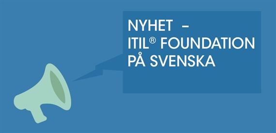Ny kurs  – ITIL Foundation 